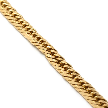 喜平 KIHEI K18 18金 24.2cm 10.0g 8面 トリプル イエローゴールド K18YG ブレスレット 造幣局検定マーク ショッピングローン対応していません