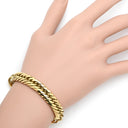 喜平 KIHEI K18 18金 20.8cm 50.8g 12面 トリプル イエローゴールド K18YG ブレスレット 大 造幣局検定マーク ショッピングローン対応していません