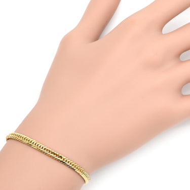 喜平 KIHEI K18 18金 20.3cm 8.6g 12面 トリプル イエローゴールド K18YG ブレスレット 造幣局検定マーク ショッピングローン対応していません