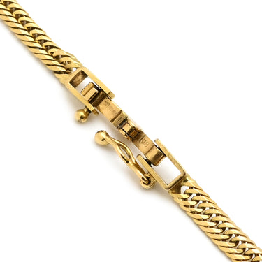 喜平 KIHEI K18 18金 16.4cm 4.6g 12面 トリプル イエローゴールド K18YG ブレスレット 造幣局検定マーク ショッピングローン対応していません