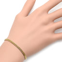 喜平 KIHEI K18 18金 16.4cm 4.6g 12面 トリプル イエローゴールド K18YG ブレスレット 造幣局検定マーク ショッピングローン対応していません