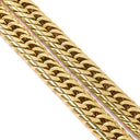 喜平 KIHEI K18 18金 59.8cm 151.1g 16面 トリプル イエローゴールド K18YG ネックレス 大 造幣局検定マーク ※ショッピングローン対応していません。