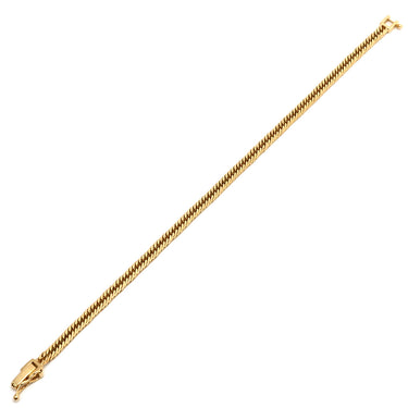 喜平 KIHEI K18 18金 17.2cm 6.2g 16面 トリプル イエローゴールド K18YG ブレスレット 造幣局検定マーク ショッピングローン対応していません