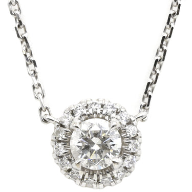 カルティエ Cartier デスティネ ダイヤモンド ホワイトゴールド K18WG ダイヤモンド ネックレス 18金 750 WG パヴェ