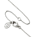 カルティエ Cartier デスティネ ダイヤモンド ホワイトゴールド K18WG ダイヤモンド ネックレス 18金 750 WG パヴェ