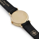 腕時計 パテックフィリップ PATEK PHILIPPE カラトラバ 4819J クオーツ レディース K18YG無垢 ホワイト 白 ローマン クル・ド・パリベゼル