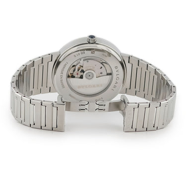 腕時計 ブルガリ BVLGARI ブルガリブルガリ BB41S/103720 自動巻き メンズ ブルー 青 バー アラビア デイト