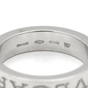 ブルガリ BVLGARI ブルガリブルガリ ダブルロゴ ホワイトゴールド K18WG ダイヤモンド リング 指輪 750AU 1Pダイヤ 8.5号