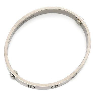 カルティエ Cartier LOVE ラブブレス 旧型 ホワイトゴールド K18WG #16 ブレスレット 750WG 18K 18金 バングル