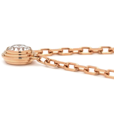 カルティエ Cartier ダムール SM　 B7215700 ピンクゴールド ダイヤモンド K18PG ネックレス 1P 一粒 750 PG