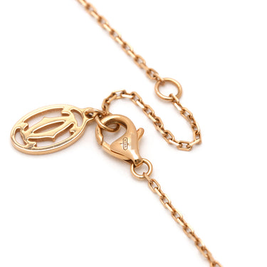 カルティエ Cartier ダムール SM　 B7215700 ピンクゴールド ダイヤモンド K18PG ネックレス 1P 一粒 750 PG