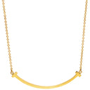 ティファニー Tiffany & Co Tスマイル ペンダント スモール 60011679 イエローゴールド K18YG ネックレス K18YG Au750 Tiffany T smile