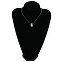 ノンブランド NON BRAND カメオ彫刻 ペンダント イエローゴールド K18YG ネックレス Au750 18K