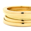 ブルガリ BVLGARI ビーゼロワン B-zero1 3バンドリング イエローゴールド K18YG #53 リング 指輪 Au750 18K 18金 12号