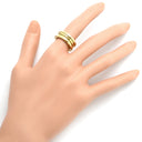 ブルガリ BVLGARI ビーゼロワン B-zero1 3バンドリング イエローゴールド K18YG #53 リング 指輪 Au750 18K 18金 12号