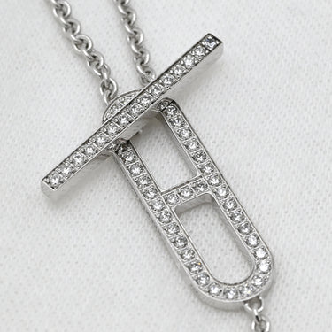 エルメス HERMES エヴァーシェーヌダンクル ホワイトゴールド K18WG ダイヤモンド ST ネックレス 18K 750AU 54石