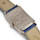 腕時計 フランクミュラー FRANCK MULLER ロングアイランド ヴェガス 1250VEGAS 自動巻き メンズ K18WG無垢 ブルー ビザン数字 ルーレット