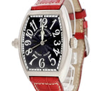 腕時計 フランクミュラー FRANCK MULLER トノウカーベックス シークレットアワーズ 7880SEH1 自動巻き メンズ K18WG無垢 ギョウシェ 黒