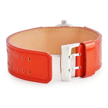 腕時計 ルイヴィトン LOUIS VUITTON タンブール ラブリーラック Q121J1 クオーツ レディース 純正ダイヤ&ルビー シェル フラワー 限定