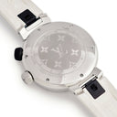 腕時計 ルイヴィトン LOUIS VUITTON タンブール ストリート ダイバー パシフィックホワイト QA124Z クオーツ メンズ スモールセコンド