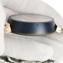 腕時計 ルイヴィトン LOUIS VUITTON タンブール クロノグラフ ダミエ コバルト Vレインボー QA129 自動巻き メンズ K18PG×SS 渋谷限定