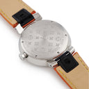 腕時計 ルイヴィトン LOUIS VUITTON タンブール スリム MM レインボー QA159Z クオーツ メンズ レディース モノグラム ギヨシェ カラフル