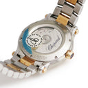 腕時計 ショパール CHOPARD ハッピースポーツ 278608-6004 自動巻き レディース K18RG×SS 純正ダイヤ ギヨシェ ムービングダイヤ