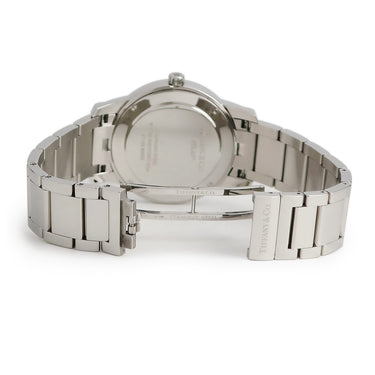 腕時計 ティファニー Tiffany & Co アトラス 2ハンド 63452769 クオーツ メンズ ティファニーブルー デイト ローマン