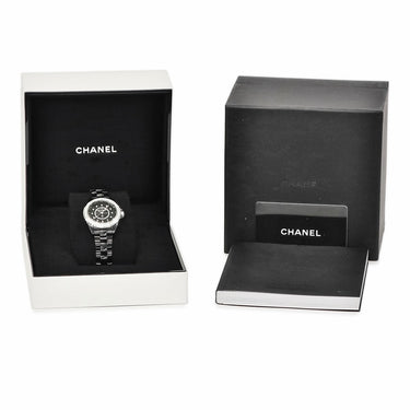 腕時計 シャネル CHANEL J12 33MM H6419 クオーツ レディース 純正ダイヤ ブラック セラミック 黒 クウォーツ
