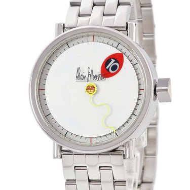 腕時計 アランシルベスタイン ALAIN SILBERSTEIN サイクロープ CYCLOPE 自動巻き メンズ ホワイト 白 ジャンピングアワー 限定