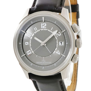 腕時計 ジャガールクルト JAEGER LECOULTRE AMVOX1 アラーム リミテッド アストンマーチン Q190T440 自動巻き メンズ グレー デイト 限定