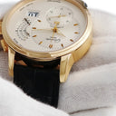 腕時計 グラスヒュッテ オリジナル GLASHUTTE ORIGINAL パノグラフ 1-61-03-25-15-04 手巻き メンズ K18RG無垢 アイボリー パノラマデイト