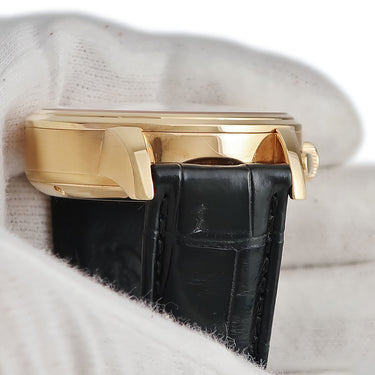 腕時計 グラスヒュッテ オリジナル GLASHUTTE ORIGINAL パノグラフ 1-61-03-25-15-04 手巻き メンズ K18RG無垢 アイボリー パノラマデイト