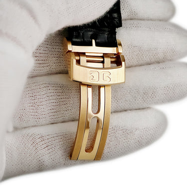 腕時計 グラスヒュッテ オリジナル GLASHUTTE ORIGINAL パノグラフ 1-61-03-25-15-04 手巻き メンズ K18RG無垢 アイボリー パノラマデイト