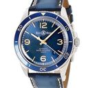 腕時計 ベル&ロス BELL＆ROSS BR V2-92 アエロナバル BRV292-BU-G-ST/SCA 自動巻き メンズ ソレイエブルー 回転ベゼル デイト