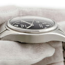 腕時計 ロンジン LONGINES スピリット L3.810.4.53.6 自動巻き メンズ ブラック デイト アラビア クロノメーター