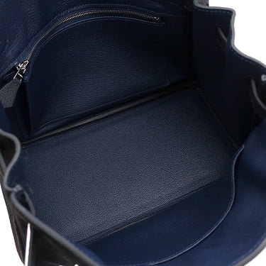 エルメス HERMES バーキン25 キャバン トゴ ハンドバッグ シルバー金具 新品 未使用 キャバン 紺