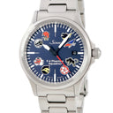 腕時計 ジン SINN 556 F-4 ファントム2 556.F-4.2 自動巻き メンズ 飛行部隊マーク Spook デイト ネイビー 日本限定