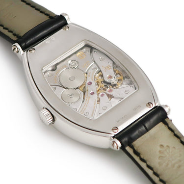 腕時計 パテックフィリップ PATEK PHILIPPE クロノメトロ ゴンドーロ 5098P-001 手巻き メンズ Pt950無垢 純正ダイヤ トノウ トノー アラビア