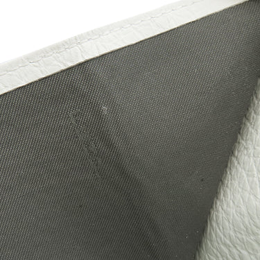 フェンディ FENDI フェンディローマ コンパクトウォレット BM0395 ホワイト レザー 三つ折り財布 ゴールド金具 ミニ財布