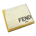 フェンディ FENDI フェンディローマ コンパクトウォレット BM0395 ホワイト レザー 三つ折り財布 ゴールド金具 ミニ財布