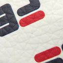 フェンディ FENDI フェンディローマ コンパクトウォレット BM0395 ホワイト レザー 三つ折り財布 ゴールド金具 ミニ財布