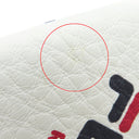 フェンディ FENDI フェンディローマ コンパクトウォレット BM0395 ホワイト レザー 三つ折り財布 ゴールド金具 ミニ財布