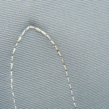 エルメス HERMES ガーデンパーティーPM ブルーリン×クレ トワルオフィシエ ネゴンダ トートバッグ シルバー金具 水色 オフホワイト