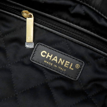 シャネル CHANEL シャネル22 バッグパック ブラック レザー 2WAYバッグ マットゴールド金具 黒 ハンドバッグ リュック