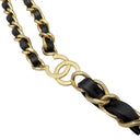 シャネル CHANEL シャネル22 バッグパック ブラック レザー 2WAYバッグ マットゴールド金具 黒 ハンドバッグ リュック