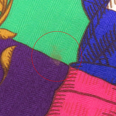 エルメス HERMES ショール カレ140 CARRE カレジェアン マルチカラー カシミヤ シルク ストール 【Della Cavalleria /デッラ カヴァッレリア】