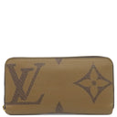 ルイヴィトン LOUIS VUITTON ジッピーウォレット M69353 モノグラムリバース モノグラムジャイアントリバースキャンバス 長財布 ゴールド金具 茶 ラウンドファスナー