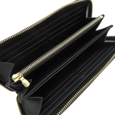 ルイヴィトン LOUIS VUITTON ジッピーウォレット M69353 モノグラムリバース モノグラムジャイアントリバースキャンバス 長財布 ゴールド金具 茶 ラウンドファスナー