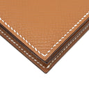 エルメス HERMES ベアンスフレ ゴールド ヴォーエプソン 長財布 シルバー金具 新品 未使用 茶 二つ折り財布